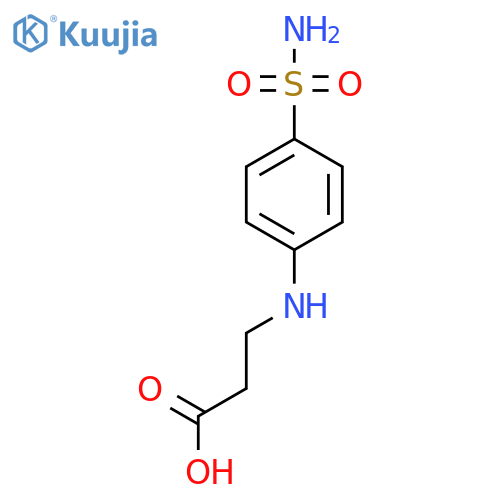 3-(4-Sulfamoylphenyl)aminopropanoic Acid structure