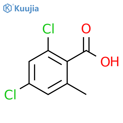 2,4-Dichloro-6-methylbenzoic acid structure