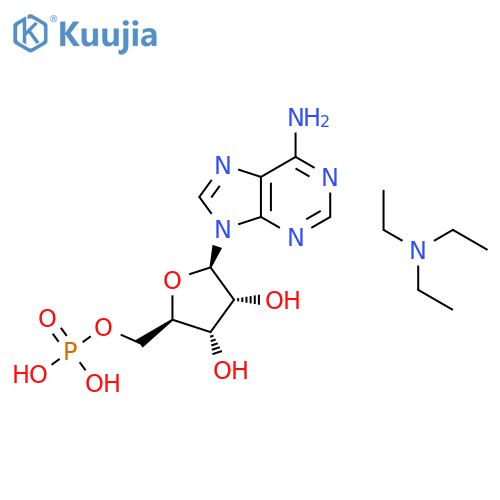 5'-Adenylic acid, compd. with N,N-diethylethanamine (1:1) structure