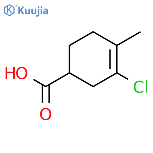 3-CYCLOHEXENE-1-CARBOXYLIC ACID, 3-CHLORO-4-METHYL- structure