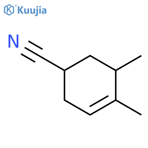 3-CYCLOHEXENE-1-CARBONITRILE, 4,5-DIMETHYL- structure