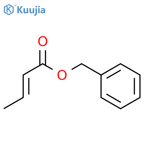 Benzyl but-2-enoate structure
