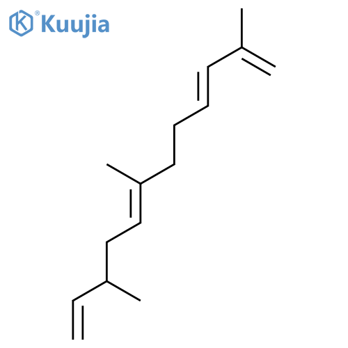 1,3,7,11-Dodecatetraene, 2,7,10-trimethyl-, (E,E)- structure
