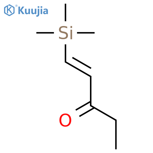 1-Penten-3-one, 1-(trimethylsilyl)- structure
