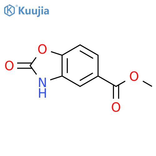methyl 2-oxo-3H-1,3-benzoxazole-5-carboxylate structure