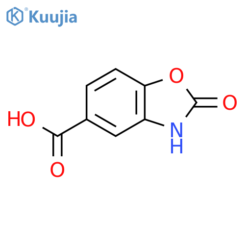 2-oxo-3H-1,3-benzoxazole-5-carboxylic acid structure