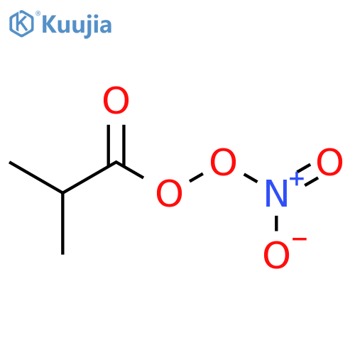 2-methyl-1-(nitroperoxy)-1-oxopropane structure