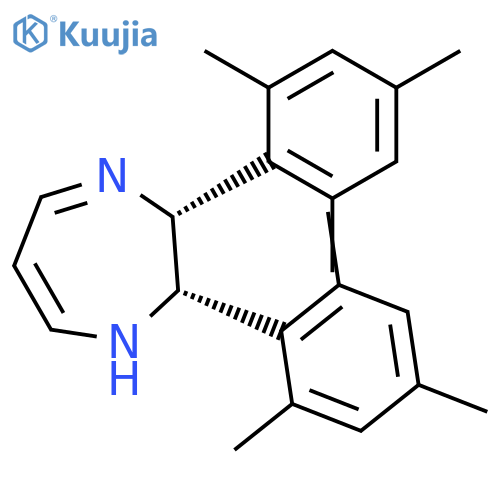 1H-1,4-Diazepine, 2,3-dihydro-2,3-bis(2,4,6-trimethylphenyl)-, cis- structure