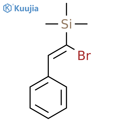 SILANE, [(1Z)-1-BROMO-2-PHENYLETHENYL]TRIMETHYL- structure
