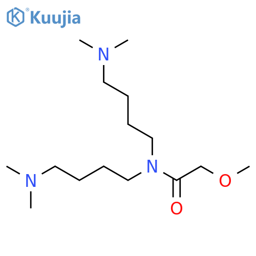 ACETAMIDE, N,N-BIS[4-(DIMETHYLAMINO)BUTYL]-2-METHOXY- structure