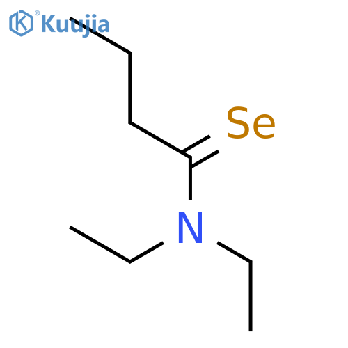 BUTANESELENOAMIDE, N,N-DIETHYL- structure