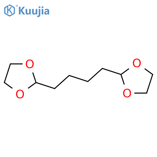 1,3-DIOXOLANE, 2,2'-(1,4-BUTANEDIYL)BIS- structure
