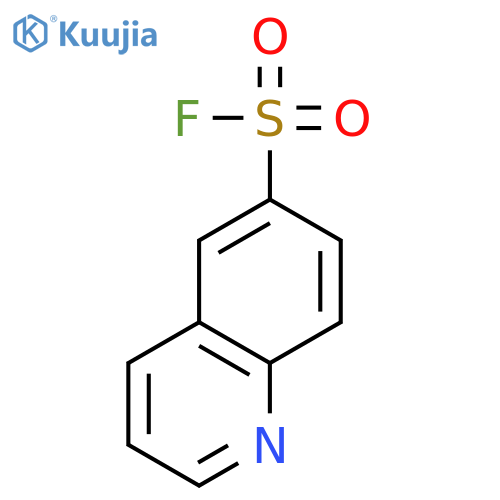 6-QUINOLINESULFONYL FLUORIDE structure