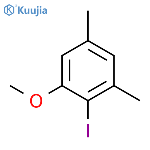 BENZENE, 2-IODO-1-METHOXY-3,5-DIMETHYL- structure