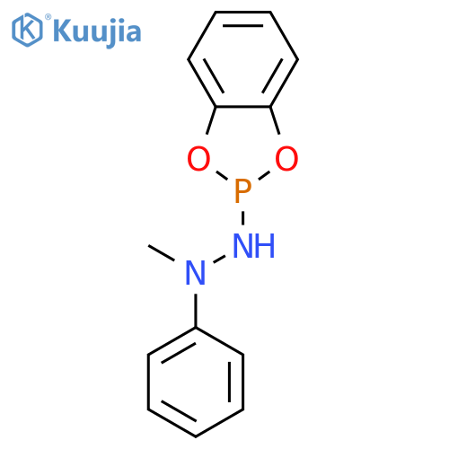 Hydrazine, 2-(1,3,2-benzodioxaphosphol-2-yl)-1-methyl-1-phenyl- structure