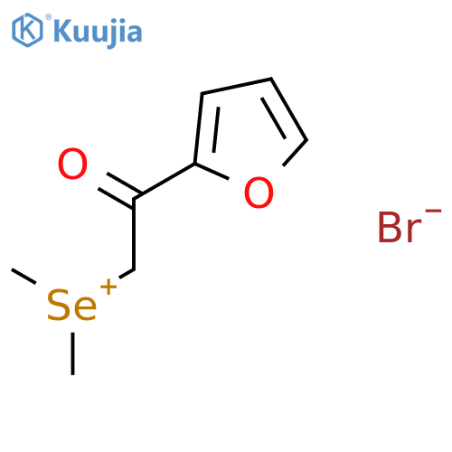 [2-(Furan-2-yl)-2-oxoethyl](dimethyl)selanium bromide structure