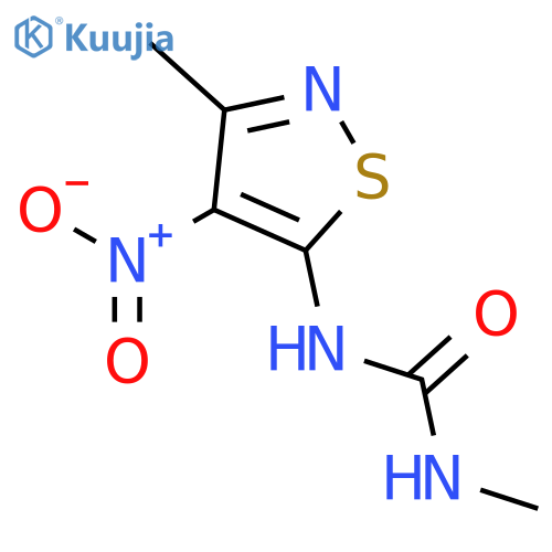 N-Methyl-N'-(3-methyl-4-nitro-1,2-thiazol-5-yl)urea structure