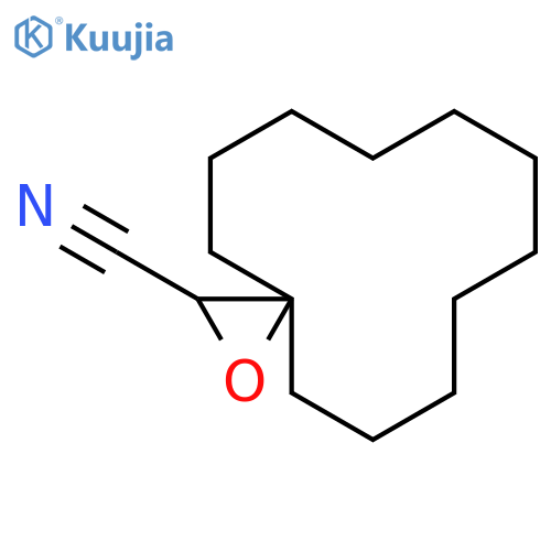 1-Oxaspiro[2.11]tetradecane-2-carbonitrile structure