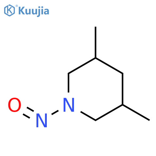Piperidine,3,5-dimethyl-1-nitroso- structure