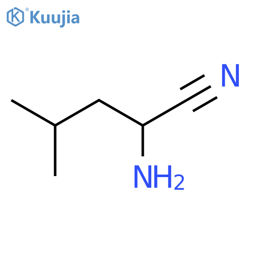 2-Amino-4-methylpentanenitrile structure