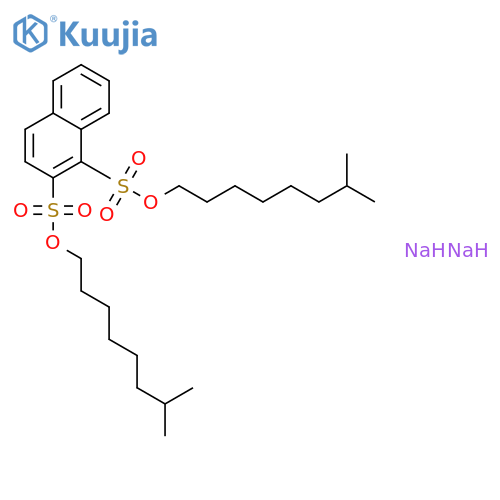 Naphthalenedisulfonicacid, diisononyl-, sodium salt (1:2) structure