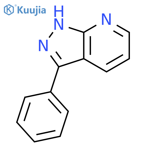 3-Phenyl-1h-pyrazolo[3,4-b]pyridine structure
