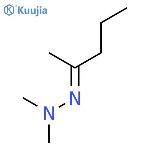 2-Pentanone, dimethylhydrazone, (E)- structure