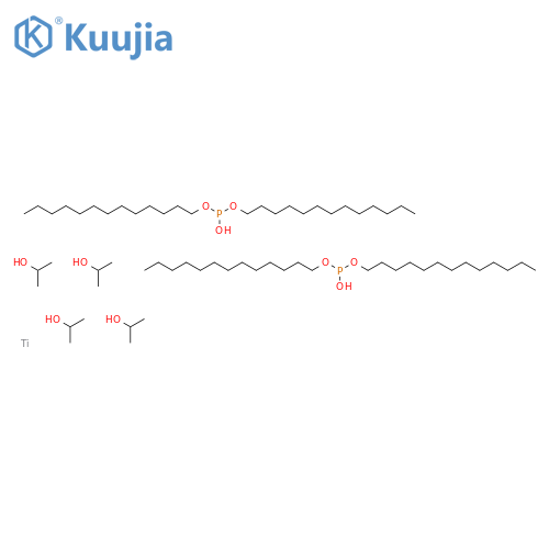 Ditridecyl Phosphite;hydron;propan-2-olate;titanium(4+) structure