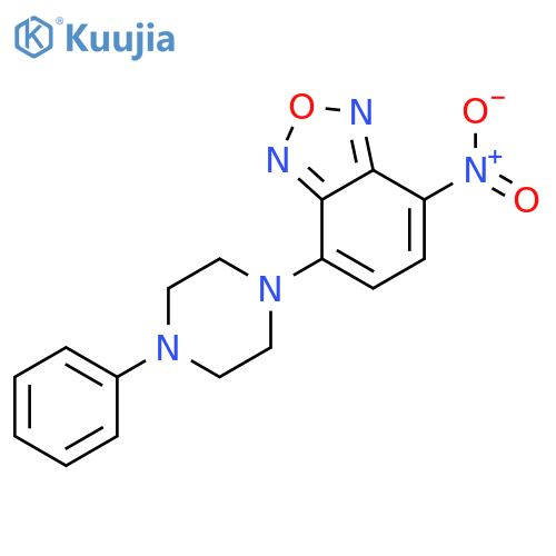 2,1,3-Benzoxadiazole,4-nitro-7-(4-phenyl-1-piperazinyl)- structure