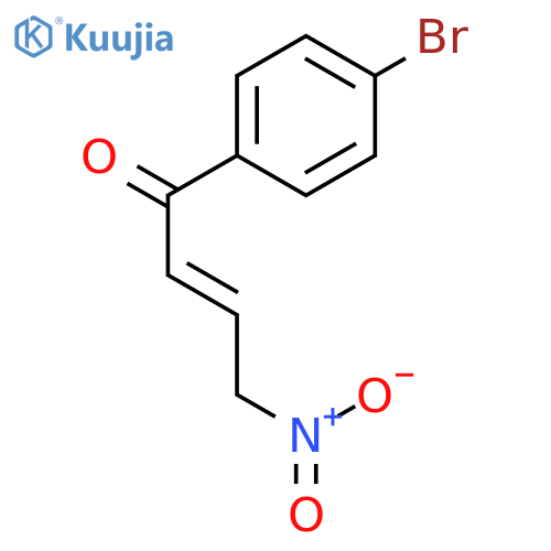 2-BUTEN-1-ONE, 1-(4-BROMOPHENYL)-4-NITRO-, (E)- structure