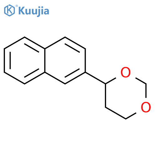 1,3-Dioxane, 4-(2-naphthalenyl)- structure