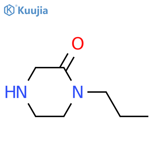 1-Propylpiperazin-2-one structure