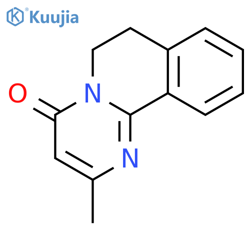 4H-Pyrimido[2,1-a]isoquinolin-4-one, 6,7-dihydro-2-methyl- structure