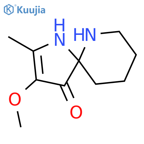 1,6-Diazaspiro[4.5]dec-2-en-4-one, 3-methoxy-2-methyl- structure