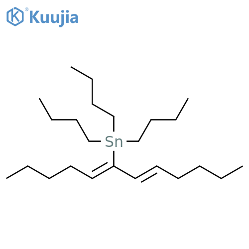 Stannane, tributyl[(1Z,2E)-1-pentylidene-2-heptenyl]- structure