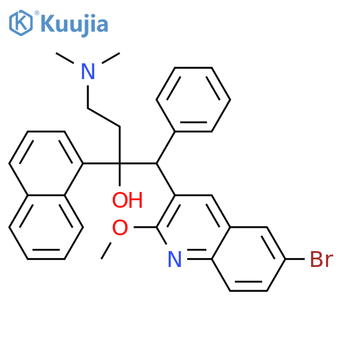 Bedaquiline (Mixture of Diastereomers) structure