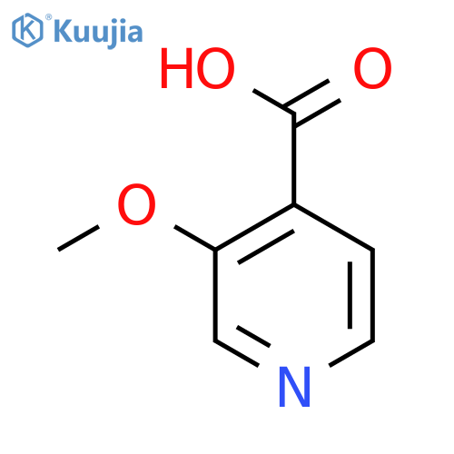 3-methoxypyridine-4-carboxylic acid structure