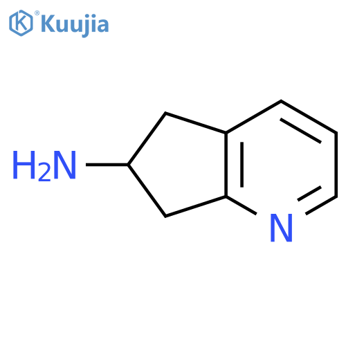 6,7-Dihydro-5H-1pyrindin-6-ylamine structure
