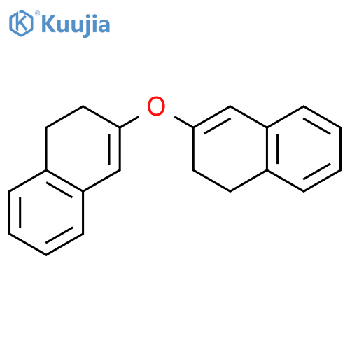 NAPHTHALENE, 2,2'-OXYBIS[3,4-DIHYDRO- structure