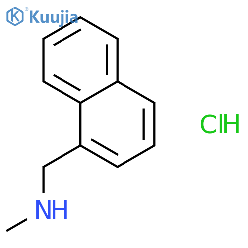 N-(1-Naphthylmethyl)methylamine hydrochloride structure