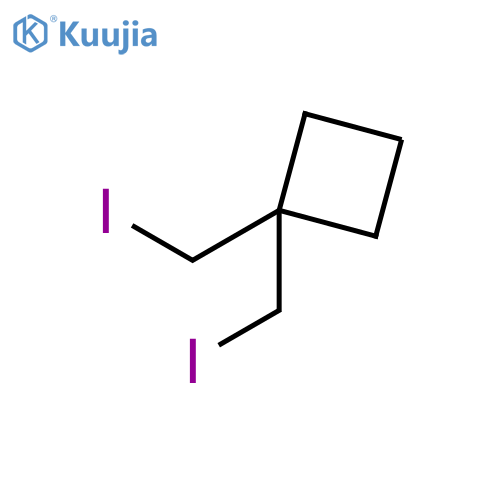1,1-Bis(iodomethyl)cyclobutane structure