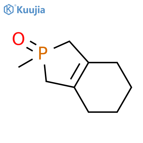 1H-Isophosphindole, 2,3,4,5,6,7-hexahydro-2-methyl-, 2-oxide structure