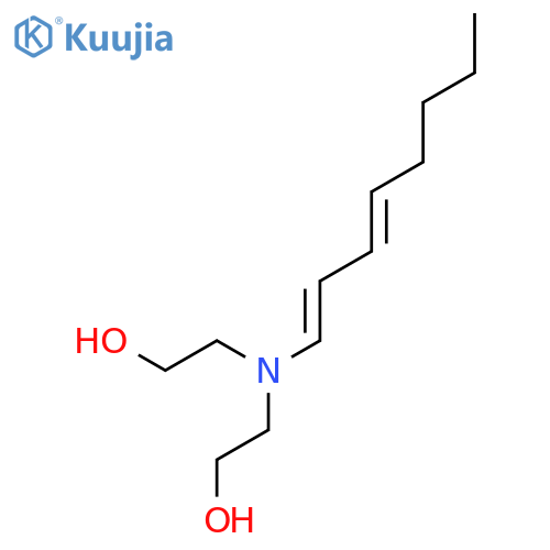 ETHANOL, 2,2'-(OCTADIENYLIMINO)BIS- structure