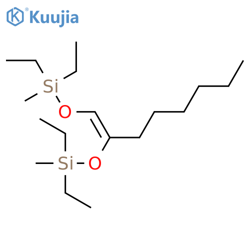 4,7-Dioxa-3,8-disiladec-5-ene, 3,8-diethyl-5-hexyl-3,8-dimethyl-, (Z)- structure