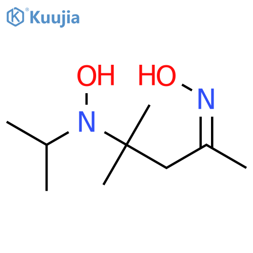 2-PENTANONE, 4-[HYDROXY(1-METHYLETHYL)AMINO]-4-METHYL-, OXIME, (Z)- structure