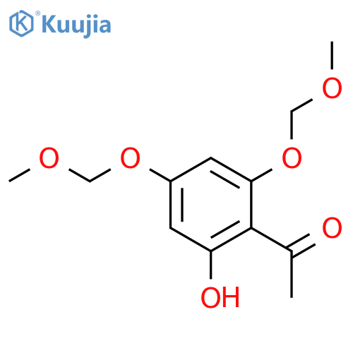 Ethanone, 1-[2-hydroxy-4,6-bis(methoxymethoxy)phenyl]- structure
