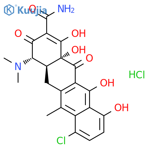 Anhydro Chlortetracycline Hydrochloride structure