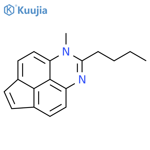 1H-Cyclopenta[gh]perimidine, 2-butyl-1-methyl- structure