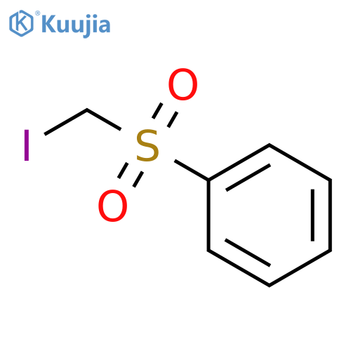 Benzene, [(iodomethyl)sulfonyl]- structure