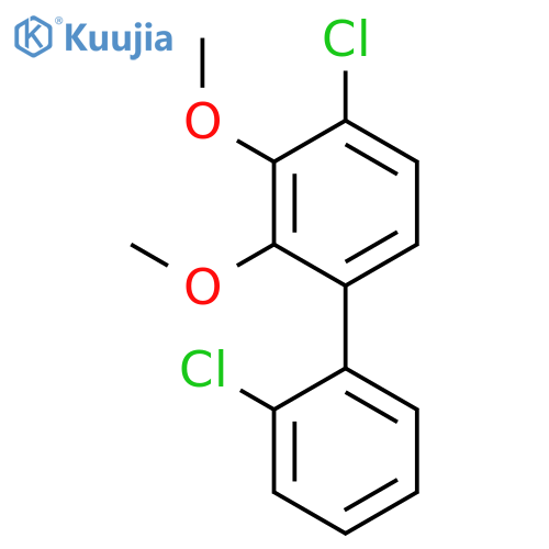 1,1'-Biphenyl, 2,4'-dichlorodimethoxy- structure